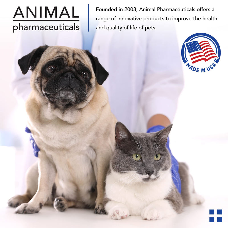 Animal Pharmaceuticals Krillex Joint Formula & Omega 3 Krill Oil for Dogs & Cats - Glucosamine for Dogs - Chondroitin, MSM, & Hyaluronic Acid for Joint Care - Cheese Flavor Chews - 60 ct - BeesActive Australia