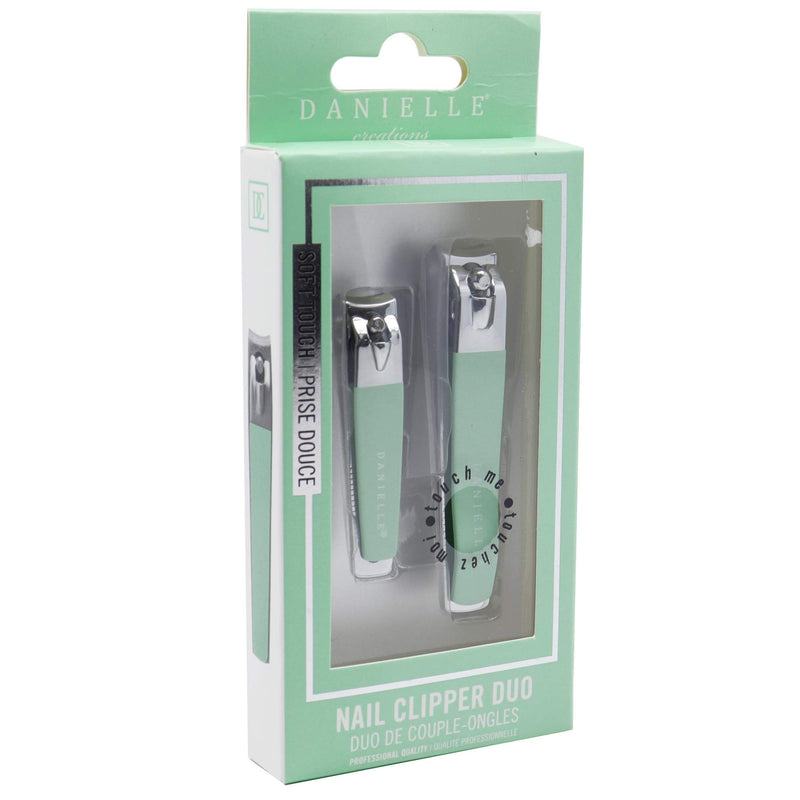 Soft Touch Nail Clipper Duo Seafoam - BeesActive Australia