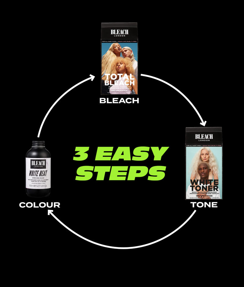 (Pack of 2) Bleach London Pearlescent Shampoo x 250ml & Pearlescent Conditioner x 250ml Nourishing, Moisturising & soft pearly sheen - BeesActive Australia
