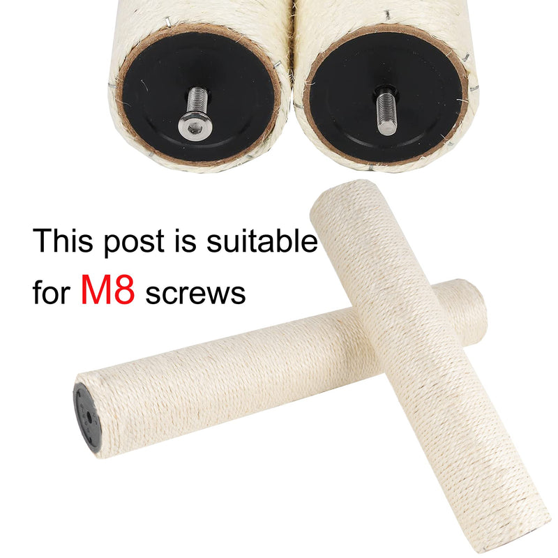 Dimaka Cat Scratching Post Replacement Post Pole, Sisal Pole Medium - BeesActive Australia