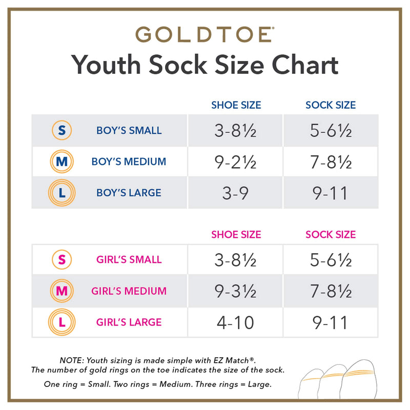 Gold Toe boys Dress Crew Socks, 3 Pairs Shoe Size: 3-9 Peacoat/Grey Heather/Red - BeesActive Australia