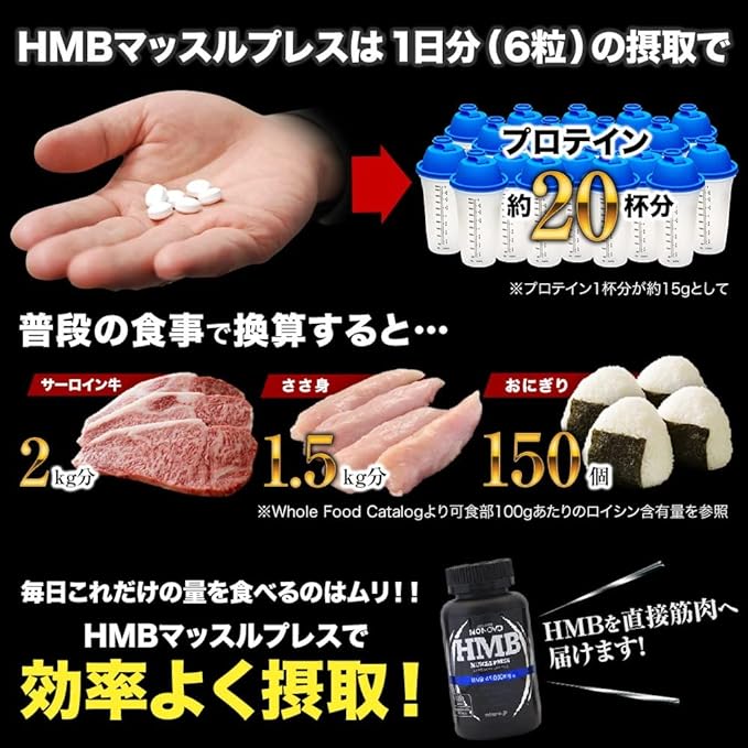 MONOVO HMB Muscle Press 1 bottle (approx. 30 days) - BeesActive Australia