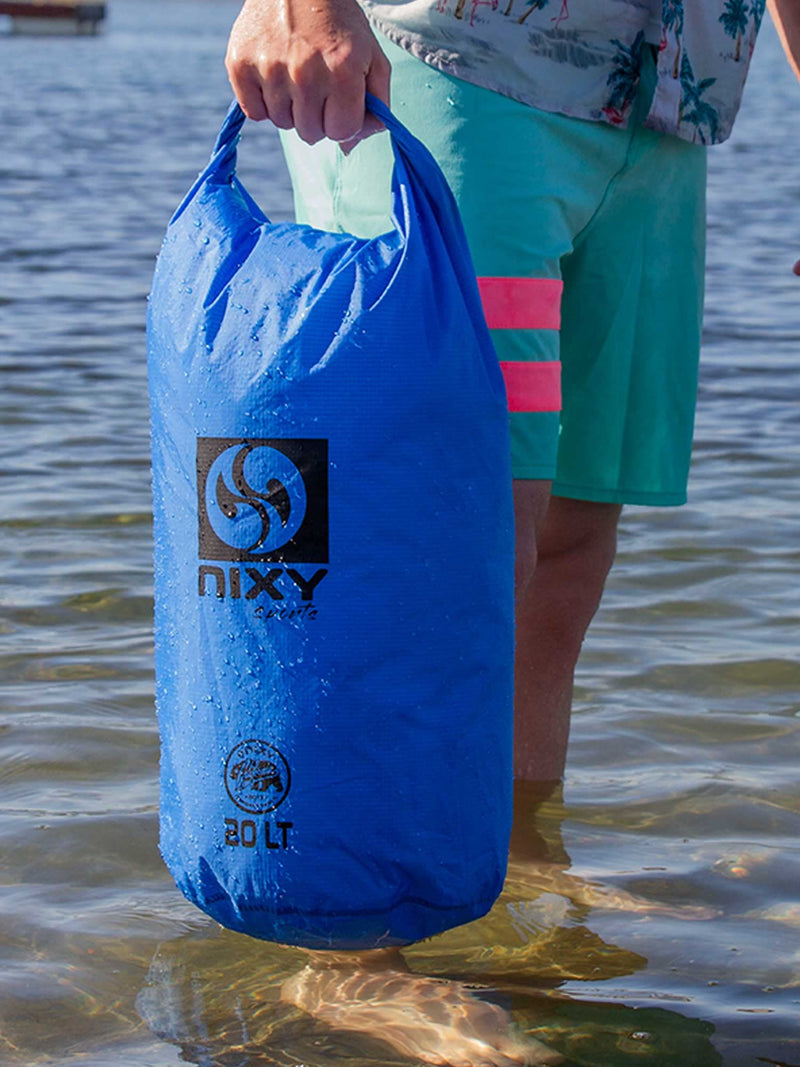 NIXY Waterproof Dry Sack Ultralight 5L/10L/20L, Keep Gear Dry for Paddle boarding, Kayaking, Backpacking, Camping, Boating, Swimming, Outdoors-Roll Top Ripstop Nylon (Blue, 5L) Blue - BeesActive Australia