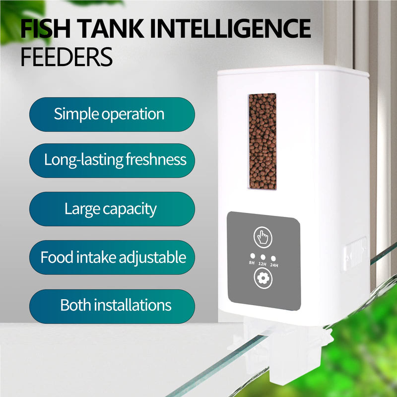 Automatic Fish Feeder for Aquarium Auto Fish Feeder Smart Timer Fish Food Vacation Feeder Fish Food Dispenser - BeesActive Australia
