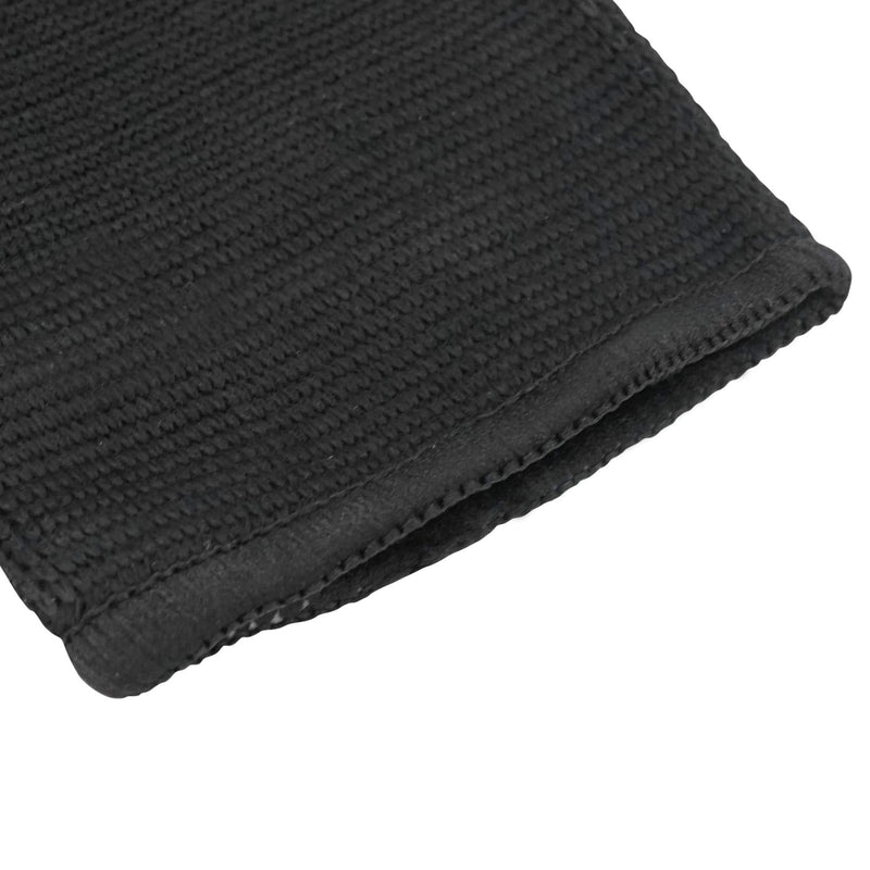 Luwint kid Compression Ankle Brace - Knitted Ankle Sleeve Sock Support for Sprains Arthritis Tendonitis Running Fitness, 1 Pair Black - BeesActive Australia