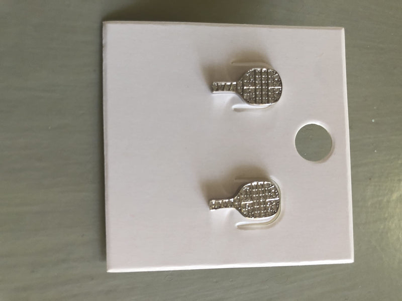 Classic and Elegant Pickleball Paddle Earrings - BeesActive Australia
