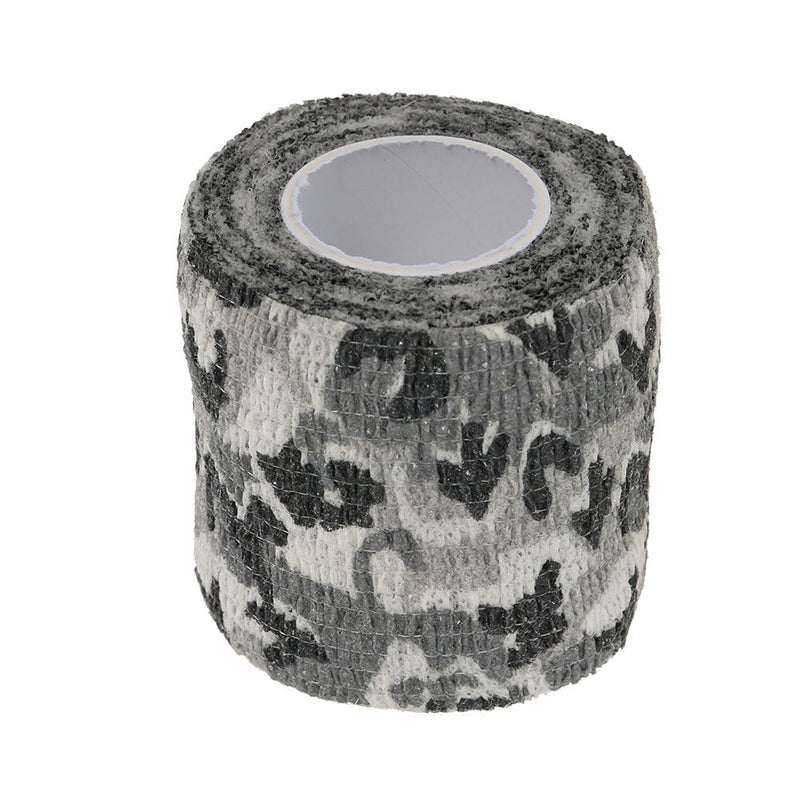 SEADESKY Uning Self-Adhesive Protective Camouflage Tape Wrap 5CM x 4.5M Tactical Camo Form Multi-Functional Non-Woven Fabric Stealth Tape Stretch Bandage for Outdoor Military Hunting Camouflage 6 - BeesActive Australia