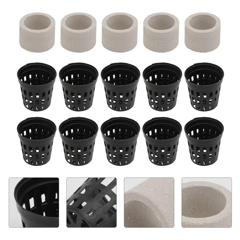NUOBESTY Water Plant Fixing Rings, 15 Pcs, 4. 50X4. 20X3. 10cm, Fish Tank Water Plants Cups, Breathing Rings, Aquatic Water Plant Fixed Ring, Ceramics Fixed Ring, Fish Tank Accessories - BeesActive Australia