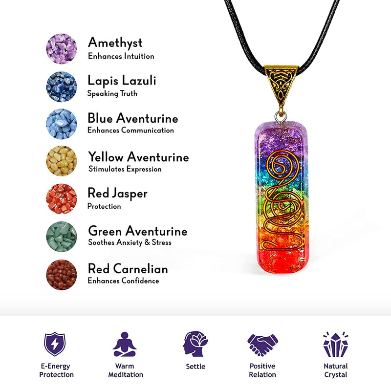 ABHISUBYA Seven Chakra Crystal Tree - Crystal Gifts - Chakra Tree - Gemstone Tree - Crystal Tree of Life - Bonsai Tree - Meditation Accessories - House Warming Gifts New Home - Feng Shui - Money Tree Seven Chakra Tree of Life - BeesActive Australia