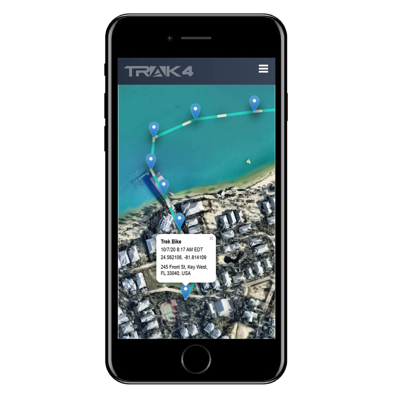 Trak-4 12v GPS Tracker with Wiring Harness for Tracking Equipment, Vehicles, and Assets - BeesActive Australia