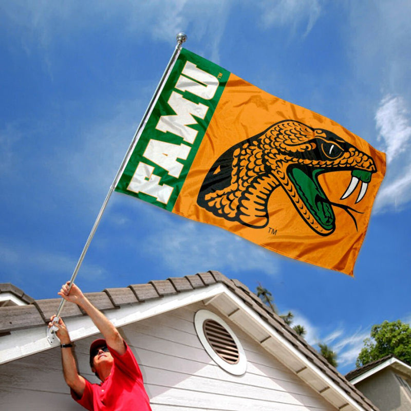 Florida A&M Rattlers FAMU University Large College Flag - BeesActive Australia