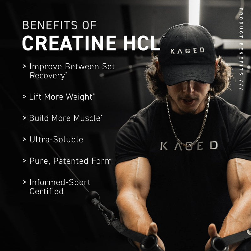 Creatine HCL Powder 75 Servings Lemon Lime - BeesActive Australia