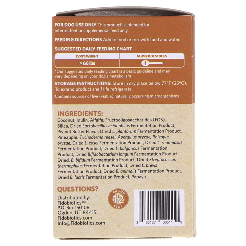 Fidobiotics, Good Guts Large Dog, 1 Count - BeesActive Australia