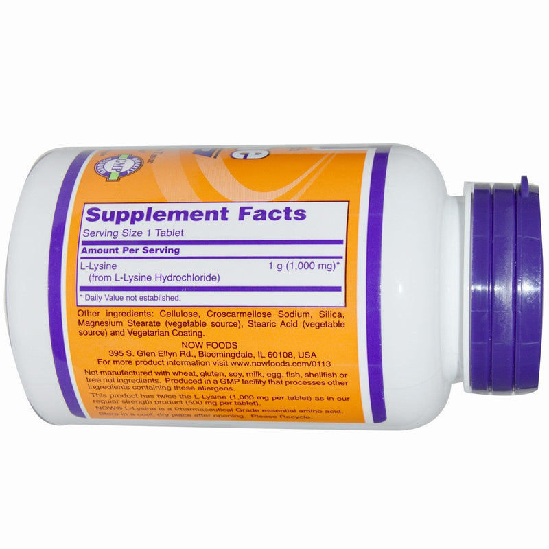 L-Lysine (1000mg)(Size: 100) - BeesActive Australia