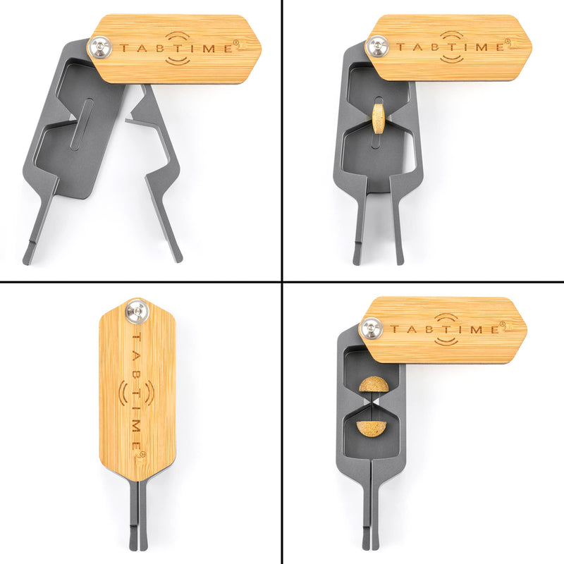 TabTime Metal Pill Cutter - Splits Pills and Tablets Easily – Highly Durable Design - Perfect Pill Cutter for Small Pills - BeesActive Australia