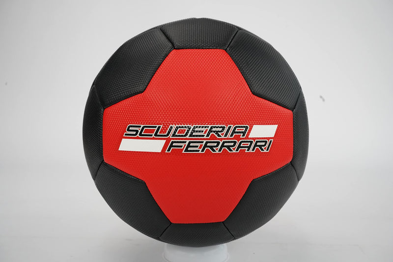 DAKOTT Ferrari Special Edition No. 5 Soccer Ball Designed to Hold Pressure Soccer Ball Durable & Premium Overpowered Soccer Ball | Made for Adults & Youths Red_Black - BeesActive Australia