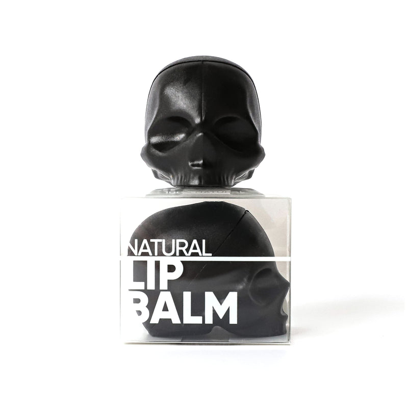 Rebels Refinery 3-Piece Skull-Shaped Lip Balm Bundle - Black - Mint, Vanilla & Passion Fruit - BeesActive Australia