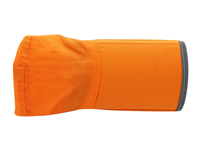 Connectyle Foldable Mesh Sports Cap with Reflective Stripe Breathable Sun Runner Cap Orange - BeesActive Australia