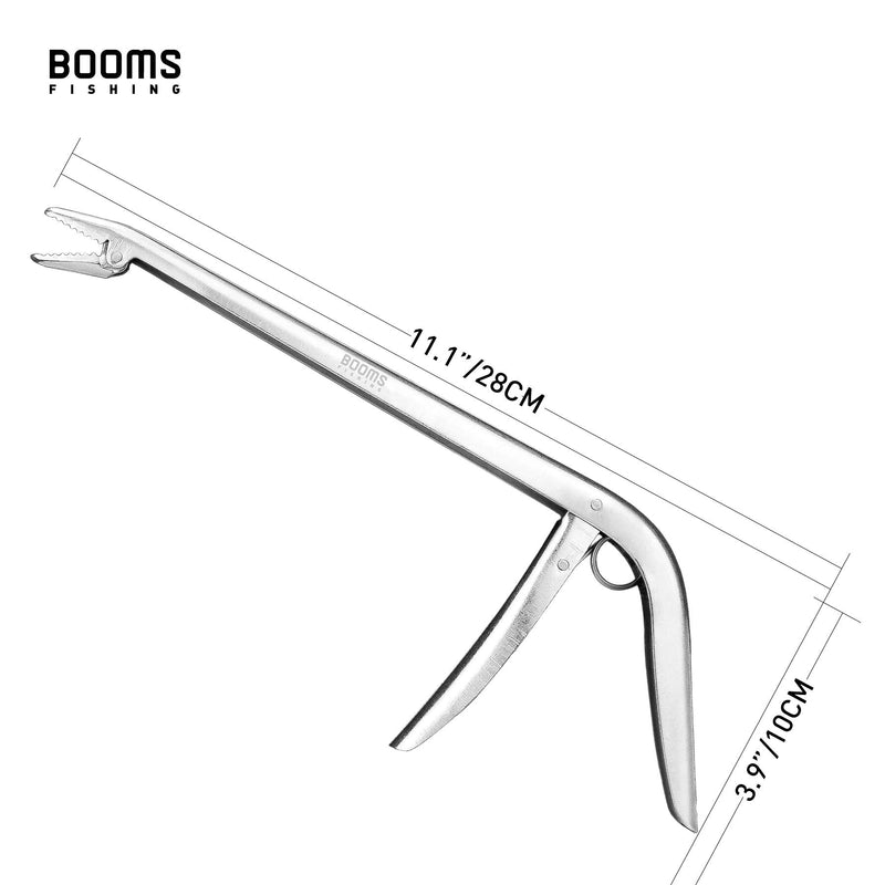 Booms Fishing R1 Stainless Steel Fish Hook Remover Extractor, 11-1/2 inches - BeesActive Australia