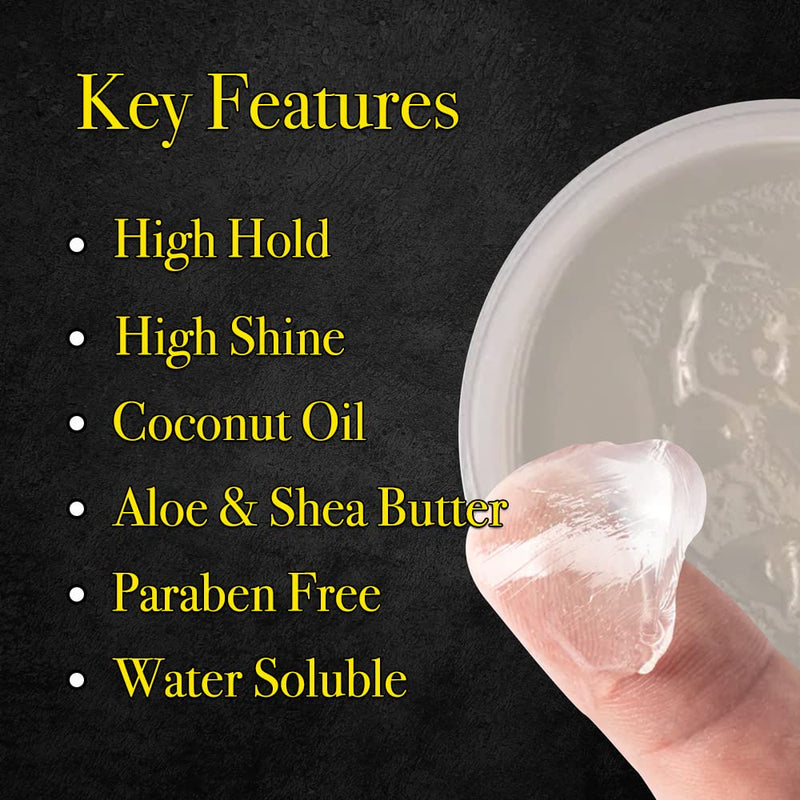 Pete & Pedro POWER POMADE - Hair Styling Strong Pomade for Men | Super High Hold, Super High Shine, and Super High Control | As Seen on Shark Tank, 2 oz. b) Power Pomade - BeesActive Australia