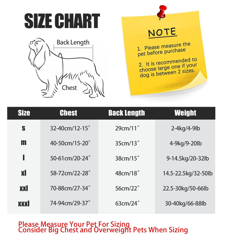 HEYWEAN Dog Surgical Recovery Suit for Dogs Keep Dog from Licking Abdominal Wound Protector E-Collar Alternative After Surgery Wear Pet Supplier Medium Grey - BeesActive Australia