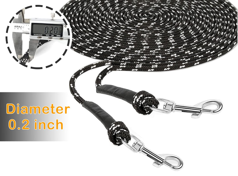 Extra Long Cat Leash for Yard, Lightweight Outdoor Cat Leash Long Light Extension, Long Thin Lead for Rabbits, Kitten, Puppy and Small Animals 4.5M/15FT - BeesActive Australia