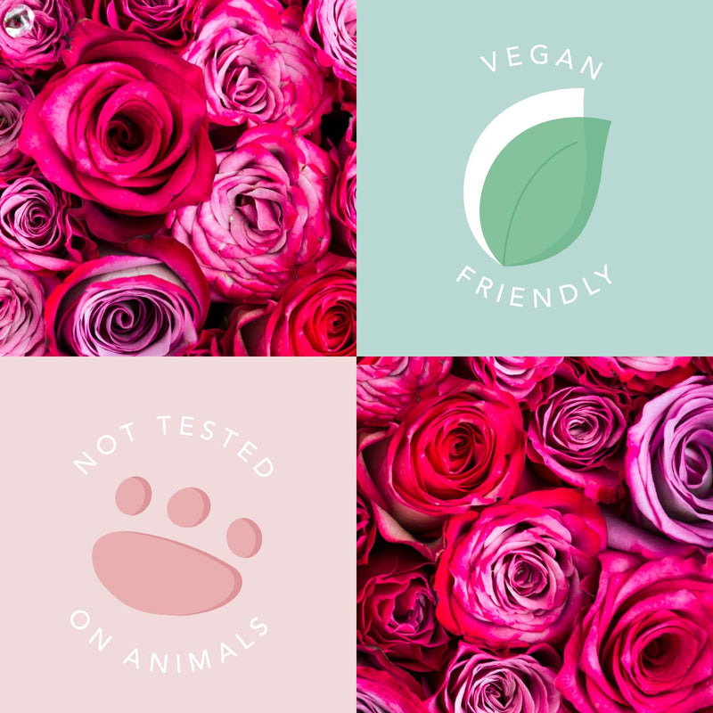 Sunday Rain Rose Polishing Body Scrub for Dry Skin, Infused with Soothing Rose Oil, Fresh Rose Petals Scent, Vegan and Cruelty-Free, 265g - BeesActive Australia