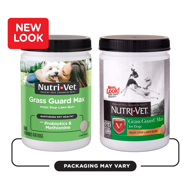 Nutri-Vet Probiotic Dog Supplements|Grass Guard Max with Probiotics & Digestive Enzymes 365 ct - BeesActive Australia