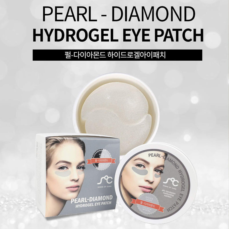 SOC Hydrogel Eye Patch [Skin Translucent / Moisturizing / Nutrition] 3 Types (Pearl Diamond) Pearl Diamond - BeesActive Australia