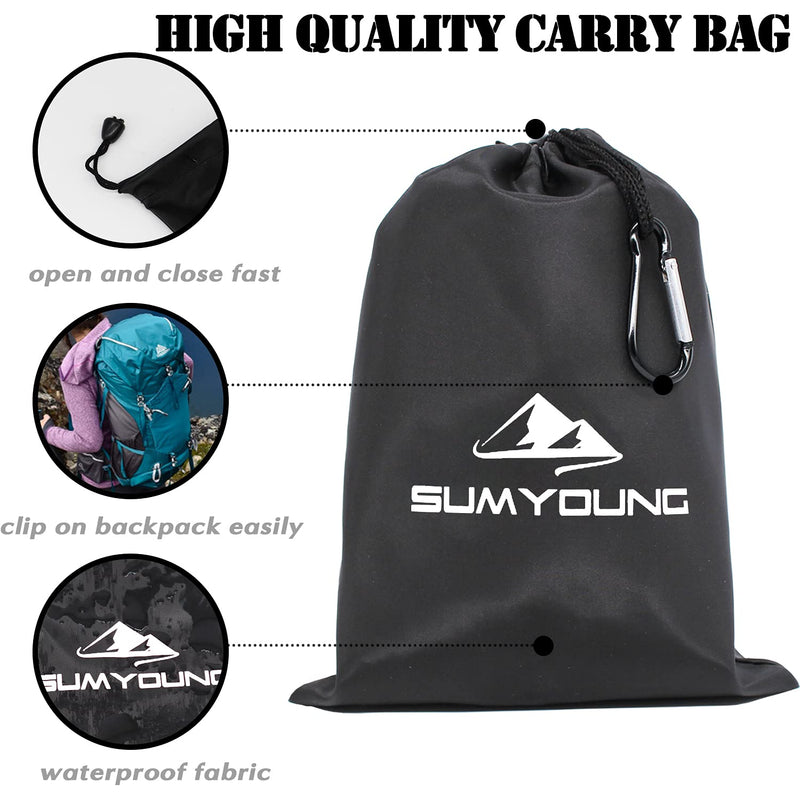 Female Urination Device,Reusable Silicone Female Urinal Portable Women Pee Funnel Urine Cup Allows Pee Standing Up,Compact Design for Car Travel Camping Hiking,with Drawstring Bag and Carabine Black - BeesActive Australia