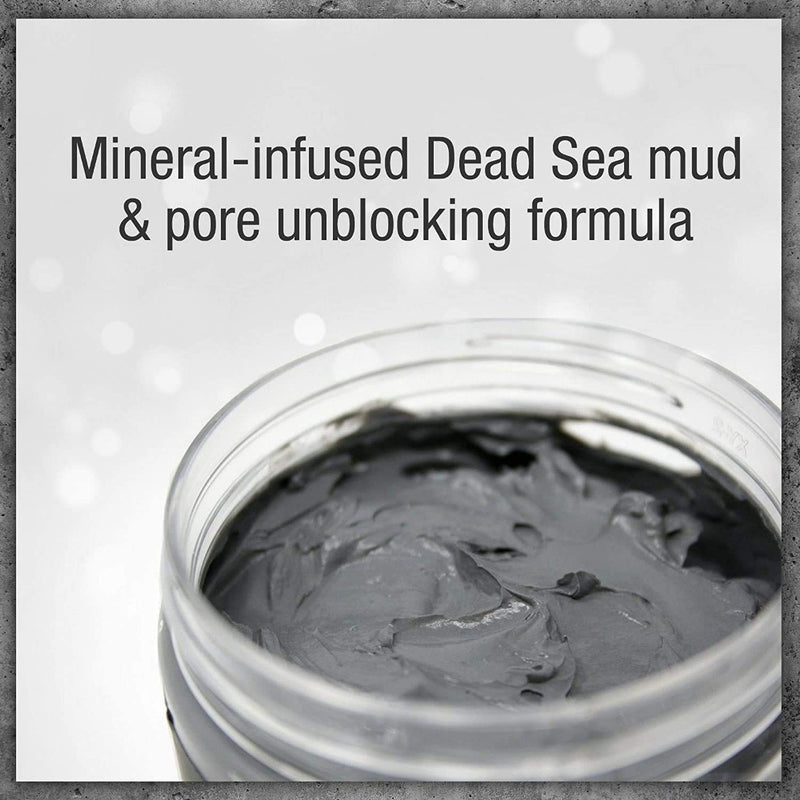 Pure Body Naturals Dead Sea Mud Mask for Face and Body, Purifying Face Mask for Acne, Blackheads, and Oily Skin, 8.8 Ounce - BeesActive Australia