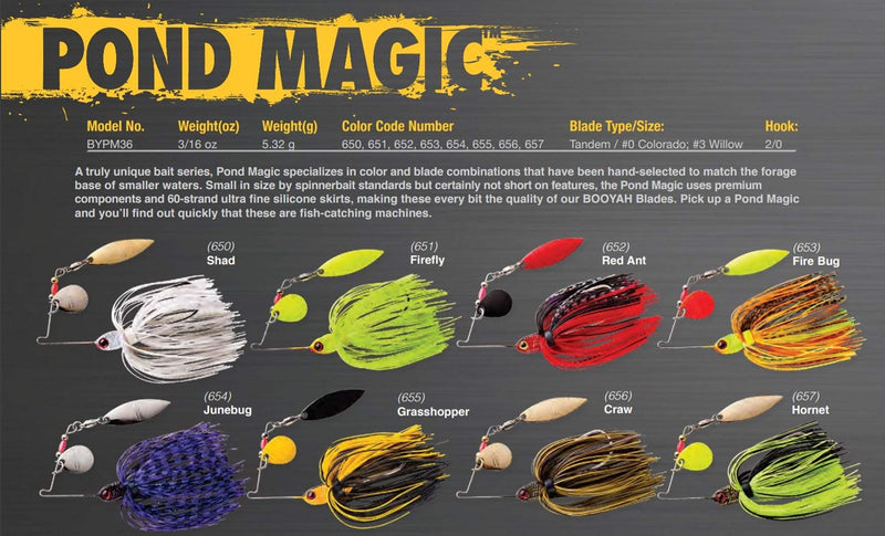 BOOYAH Pond Magic Small-Water Spinner-Bait Bass Fishing Lure June Bug - BeesActive Australia