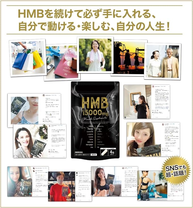 HMB15000 Combustion Ingredients Black Ginger, Citrulline, Beta-Alanine, Arginine, BCAA, Zinc, Luxury Combination, 120 tablets, Made in Japan - BeesActive Australia