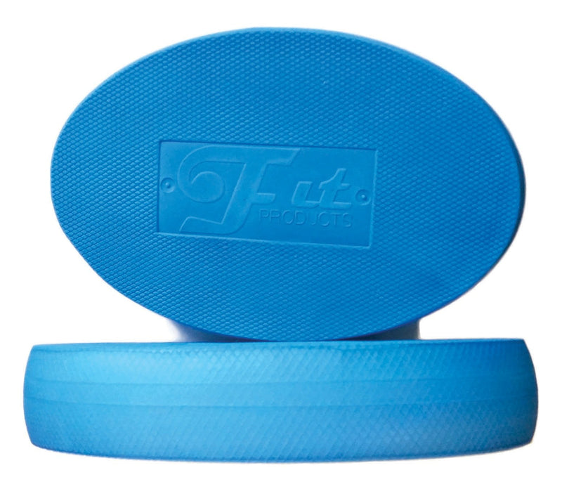 Fit Products Oval Balance Pads/Boards: Pysiotherapy, Pilates, Yoga, Martial Arts, Balance, Endurance, Core Stability, Strength Training, Movement Rehabilitation and Much More! Blue - BeesActive Australia