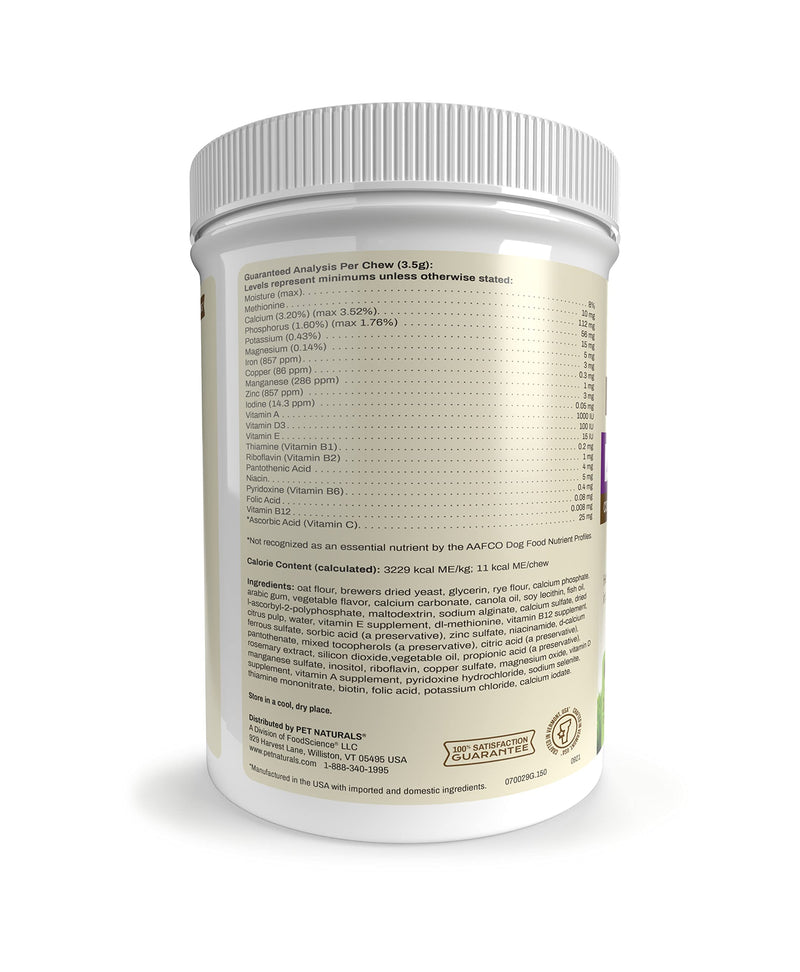 Pet Naturals Daily Multivitamin for Dogs - Yummy Chews with Amino Acids, and Antioxidants - Supports Energy, Metabolic Function and Pet Wellness 150 Chews - BeesActive Australia