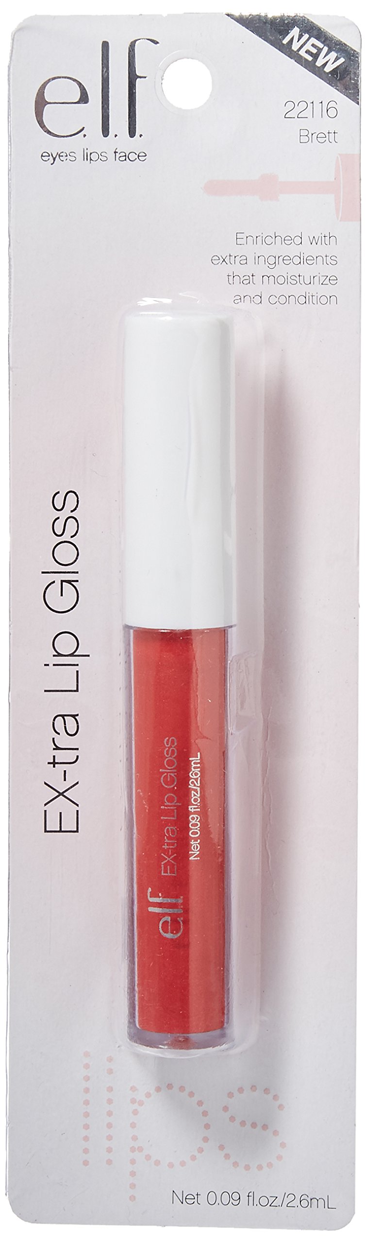 E.l.f. Ex-tra Lip Gloss Brett, 0.09 Fluid Ounce - BeesActive Australia