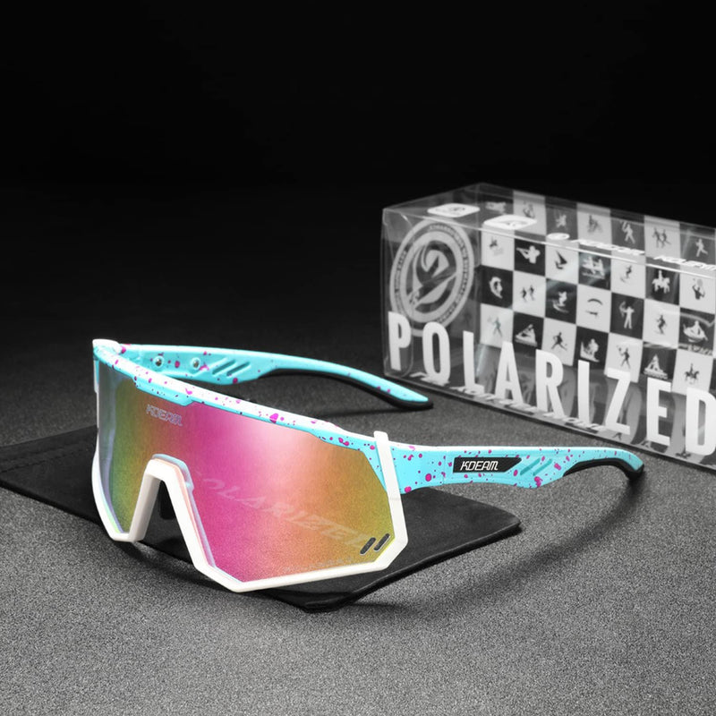 TOTOSALL Vipers Style Sunglasses, Baseball Sunglasses For Man An Woman,UV400 Polarization Sunglasses,Cycling, Running,driving Nx1 - BeesActive Australia