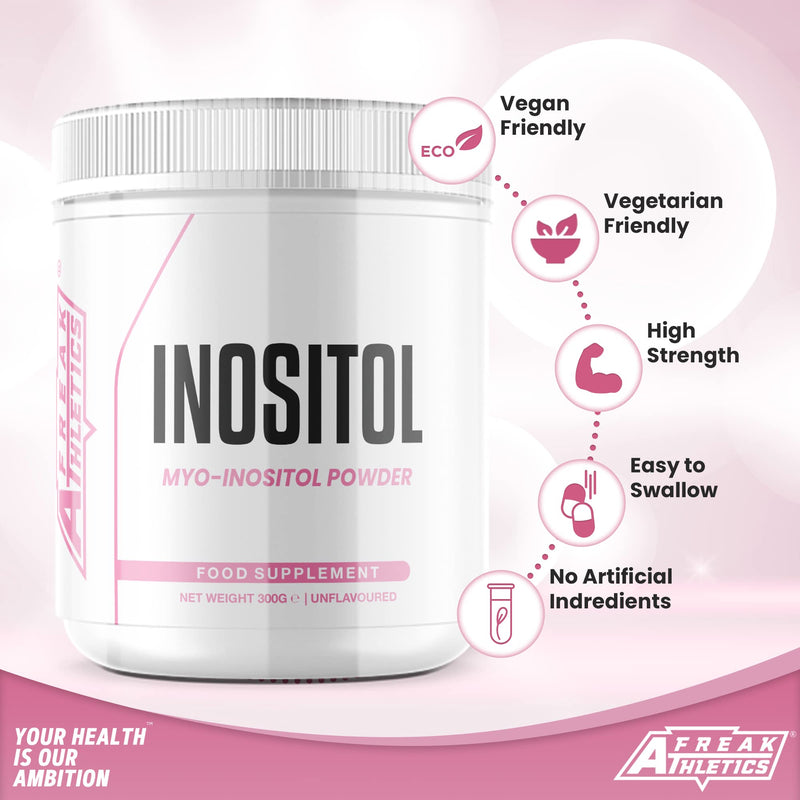 Inositol (Myo-Inositol) Powder 300g | Premium Myo Inositol Powder - Supports Women with PCOS - Promotes Hormonal Balance & Normal Ovarian Function - BeesActive Australia