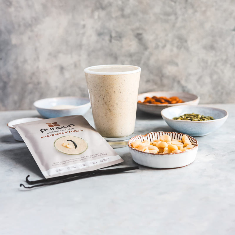 Purition Vegan Trial Box | Premium Dairy Free High Protein Powder for Keto Shakes and Smoothies with Only Natural Ingredients for Weight Loss | 12 x 40g sachets - BeesActive Australia