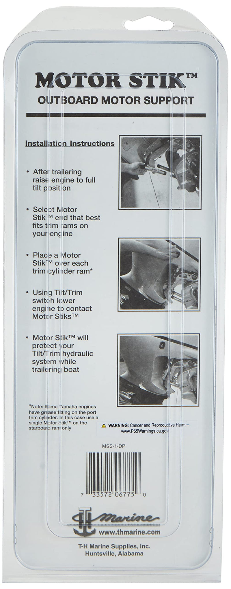 T-H 3003.6276 Marine MSS-1-DP Motor Stik Outboard Motor Support - BeesActive Australia