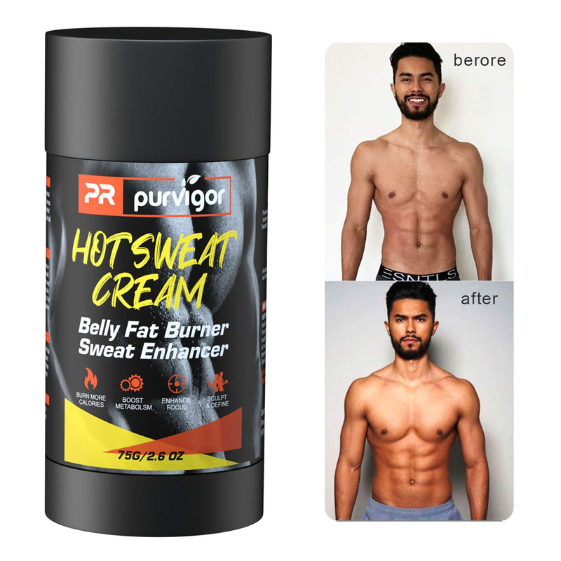 Hot Cream, Cellulite Slimming & Firming Cream, Natural Sweat Workout Enhancer Gel for Women and Men, Abdominal Fat Burner, Deep Tissue Massage & Muscle Relaxant for Shaping Waist, Abdomen and Buttocks - BeesActive Australia