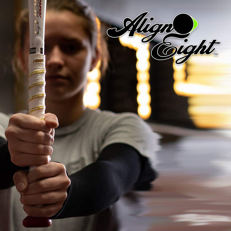 [AUSTRALIA] - Firsty Align Eight - The Next Generation in Custom Bat Grip Performance - Baseball, Softball, Fastpitch, Slowpitch - Powered by USSSA - Training & in-Game Play - High School & NCAA Approved TheDrip 