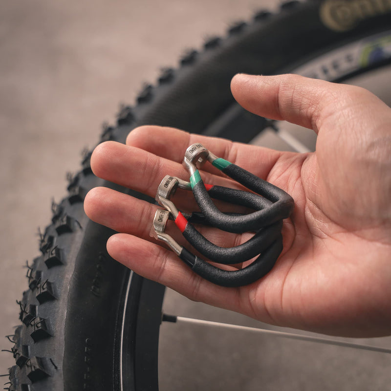 Bikehand Bike Wheel Spoke Wrench - Bicycle Spoke Key Tool Tightening Kit for Wheel Truing - MTB, Road or BMX Bike Rim True - BeesActive Australia
