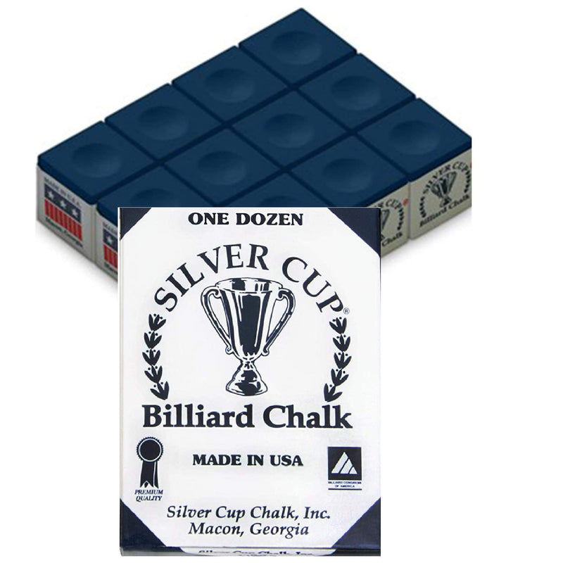 [AUSTRALIA] - Silver Cup Chalk Dozen Box Color: Blue 