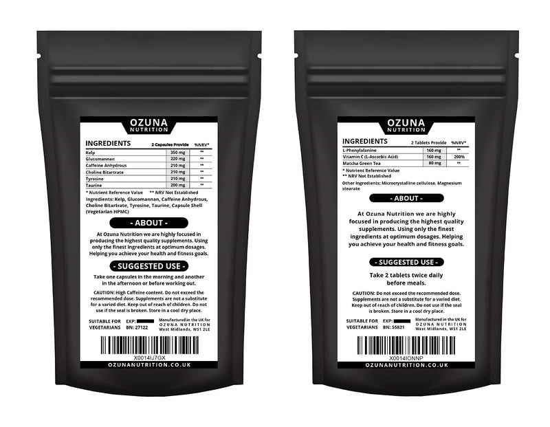 Extreme T6 Keto Fat Burner & PHEN Suppress Appetite Suppressant Bundle, Weight Loss & Appetite Control Pills, Made in The UK - BeesActive Australia