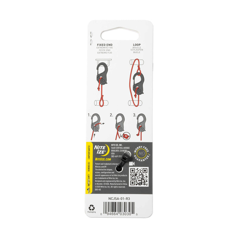 Cam Jam XT Aluminum Tie Down Rope Tightener with Carabiner Clip Cord Tightener - BeesActive Australia