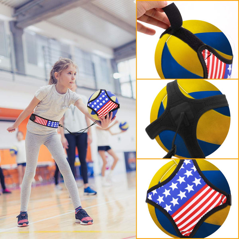 LuxSports Volleyball Training Equipment Aid Great Trainer for Solo Practice Premium Solo Trainer, Perfect for Beginners Practicing Serving STAR - BeesActive Australia