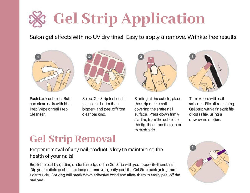 TROUBLES BE LESS - Jamberry Gel Strips - No Heat or Light Curing Required - Strong DIY Shellac Nails - BeesActive Australia