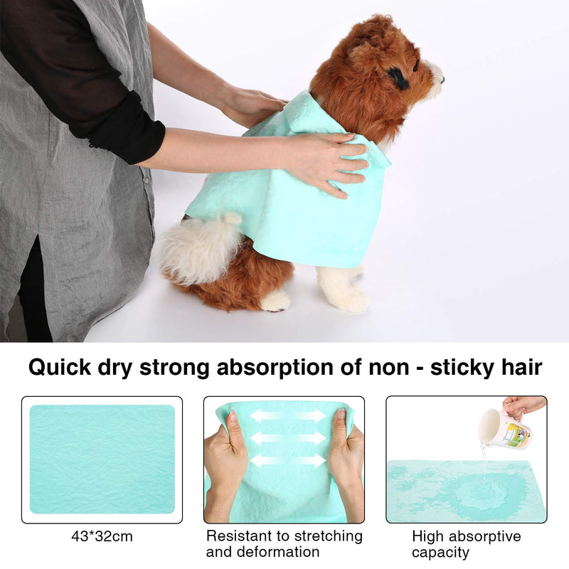 Ownpets Pet Hair Dryer, 2 in 1 Quiet Portable Pet Grooming Blower with Slicker Brush, Adjustable Temperature & Fast-Drying Towel, Home Pet Care for Dogs, Cats & Other Coated Breed - BeesActive Australia