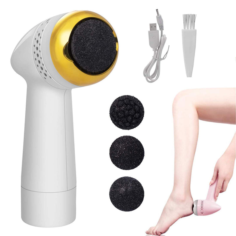 Electric Foot Callus Remover, Electronic Vacuum Adsorption Foot File, Portable Rechargeable Foot Grinder,Pedicure Tool Kit Foot Care for Dead Hard Cracked Dry Skin, Feet Sander Ideal Gift Upgrade - BeesActive Australia